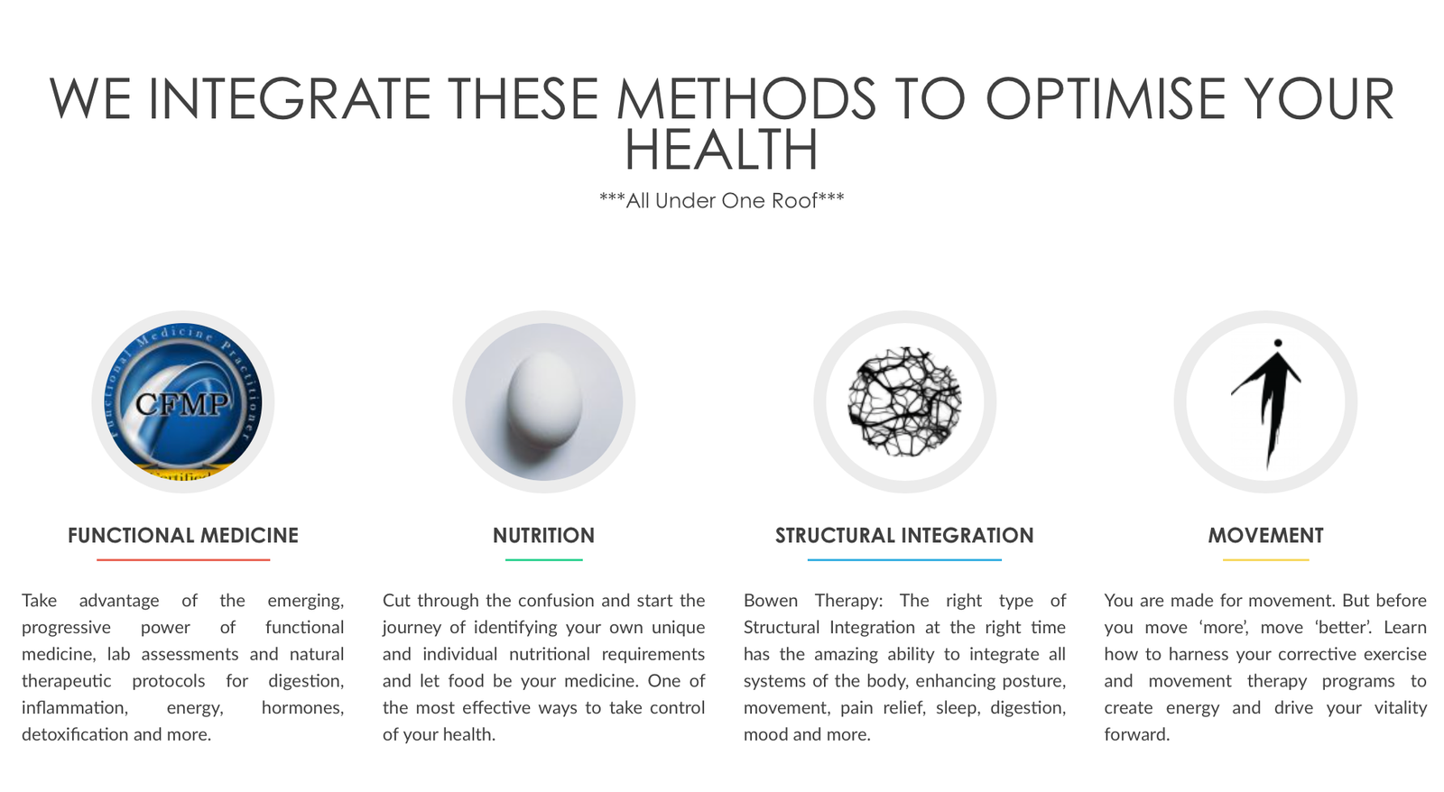 Therapeutic Modalities