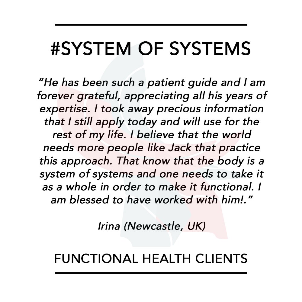 Functional Health Clinic Client Testimonial