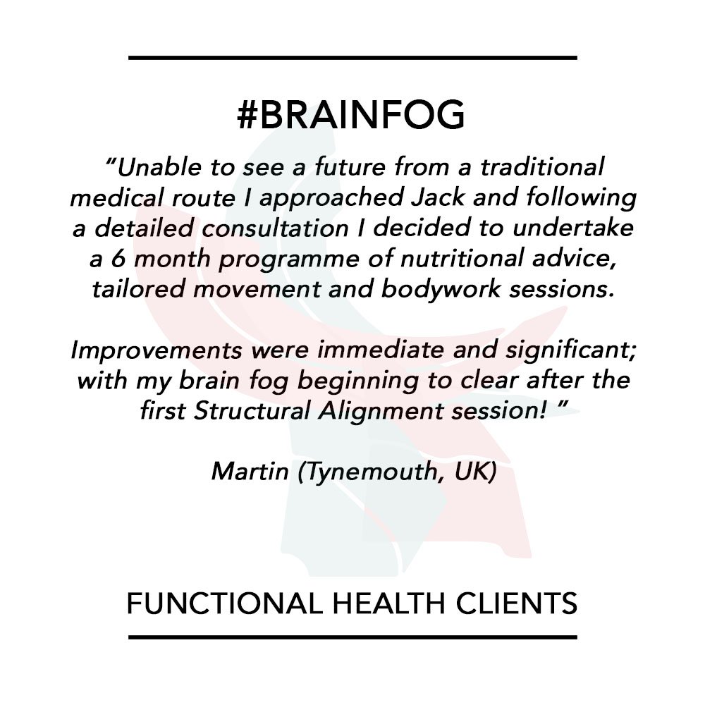 Functional Health Clinic Client Testimonial, Brainfog